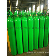 6m3 Transportable High Pressure Oxygen Cylinders 40L with Tulip Caps